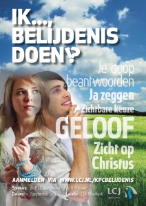 Belijdenis flyer
