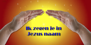 Avondmaal kinderen zegenen Jezus
