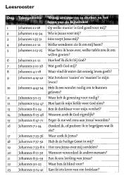 Pasen 2015 leesrooster Johannes BGT - deel 1