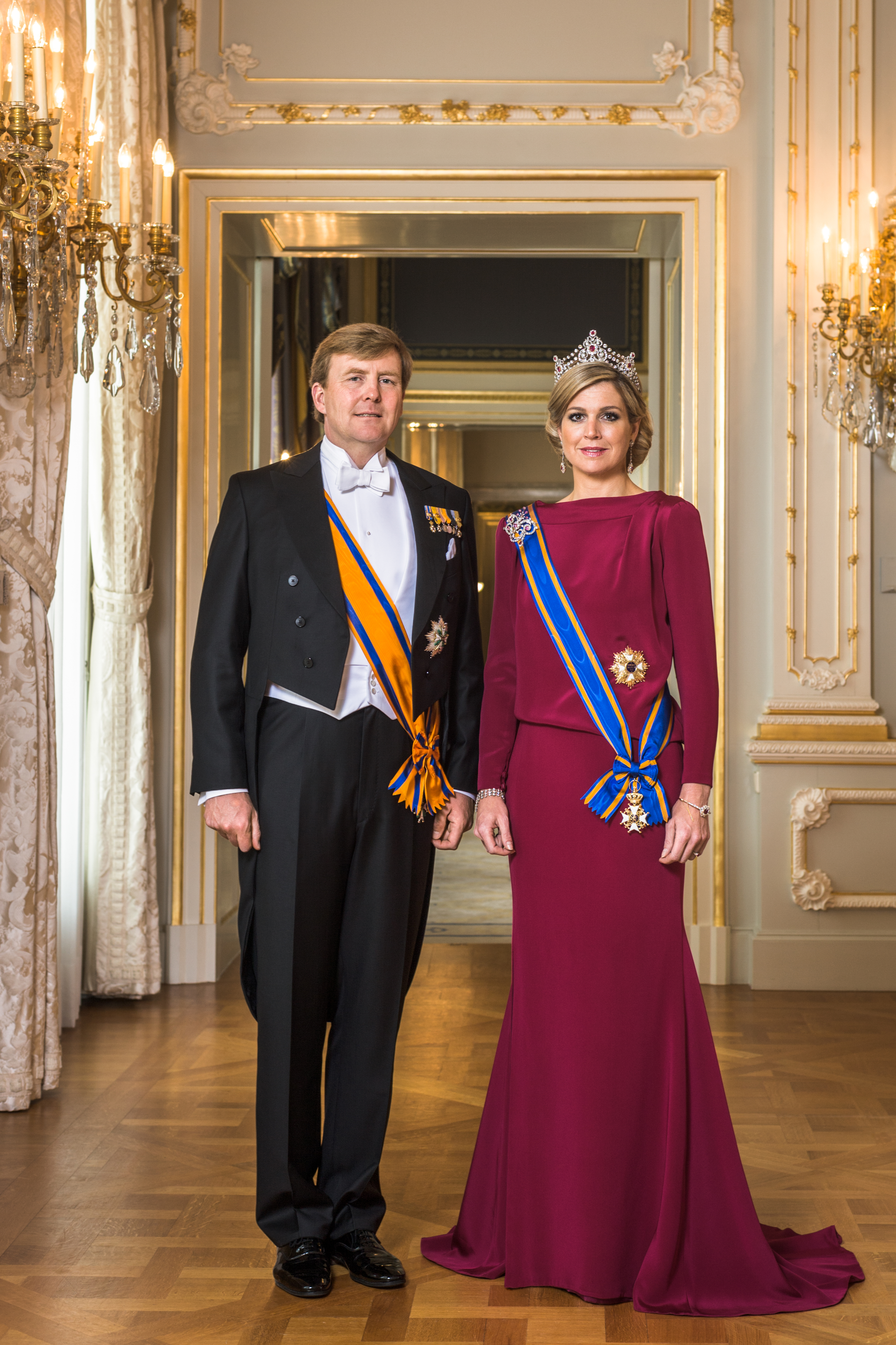 Willem Alexander Maxima Staatsieportret