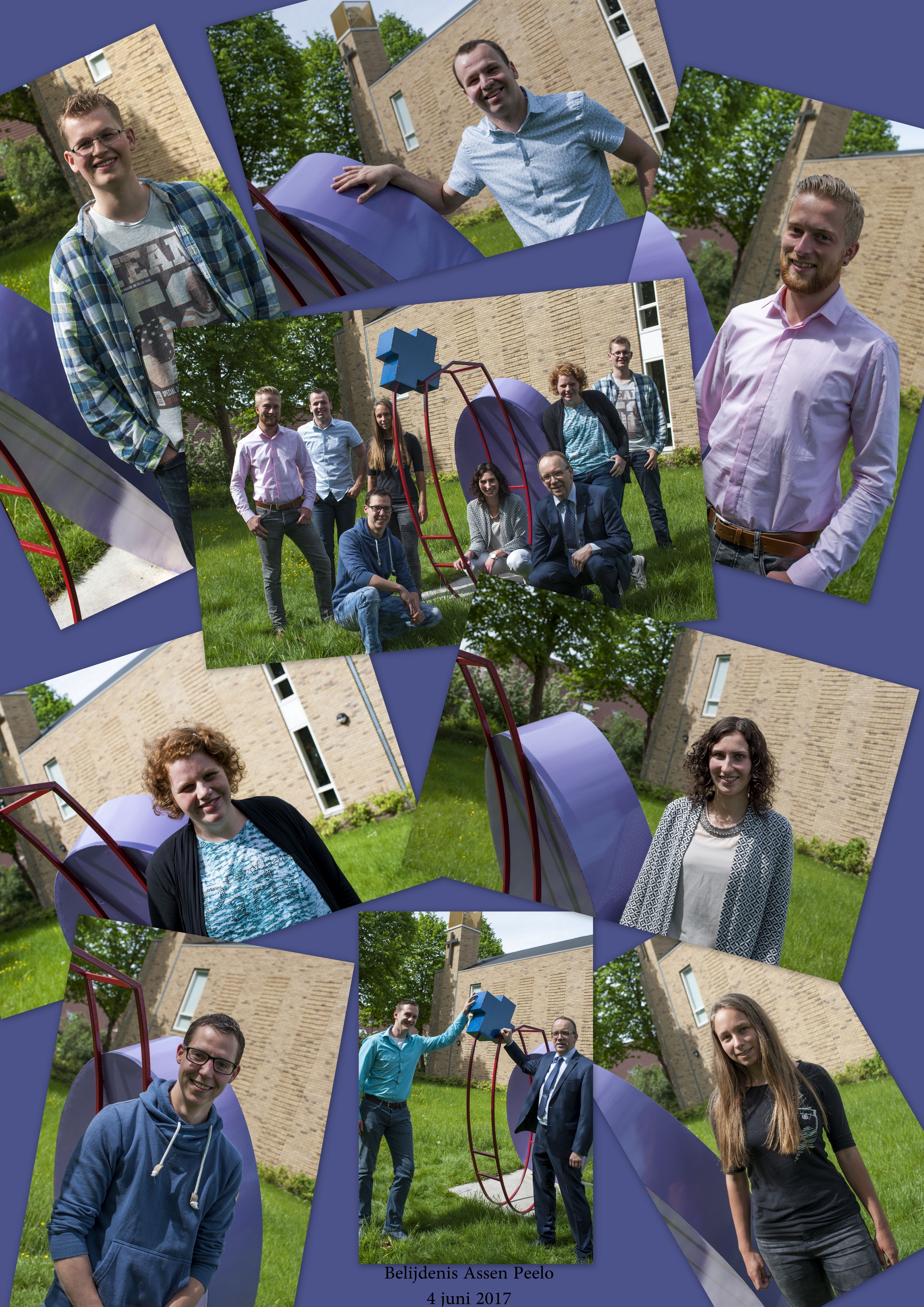Belijdenisgroep collage