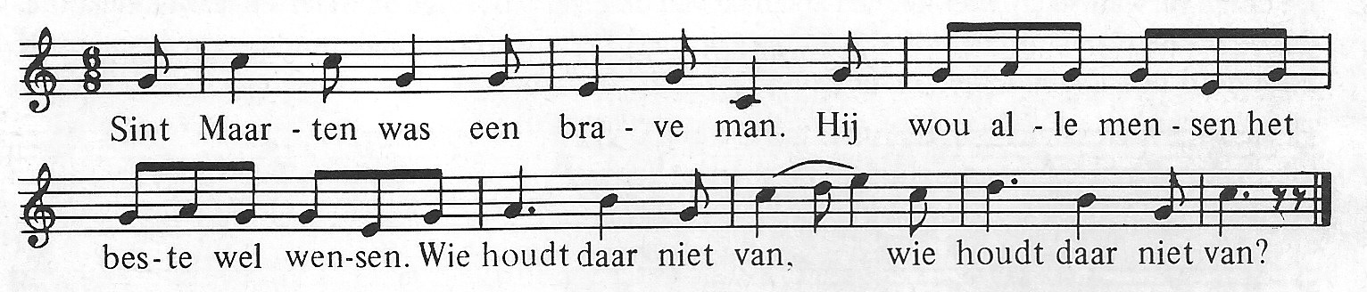 Sint Maarten - St Maarten was een brave man