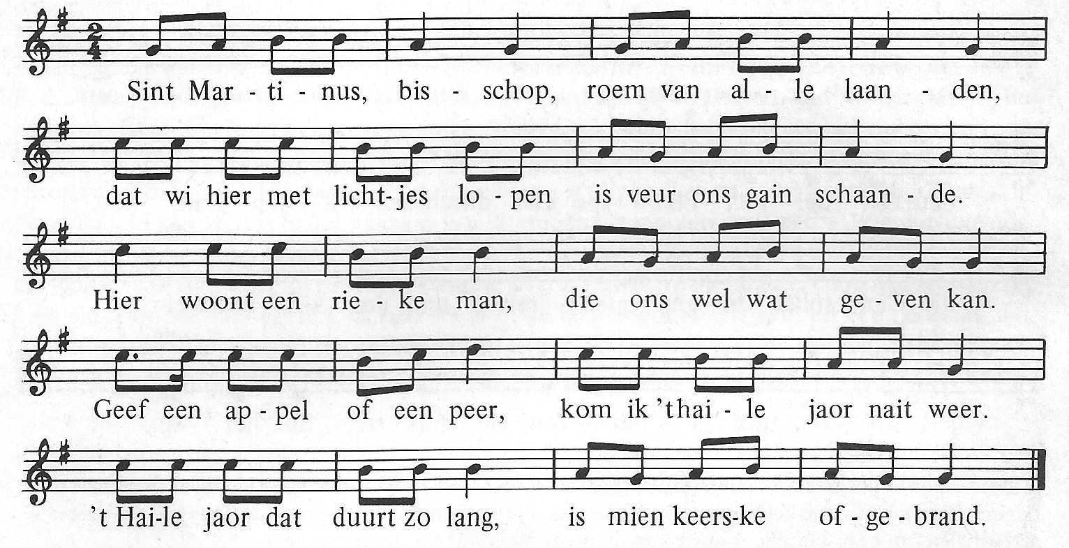 Sint Maarten - St Martinus roem van alle landen