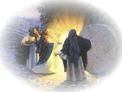 Pasen open graf vrouwen