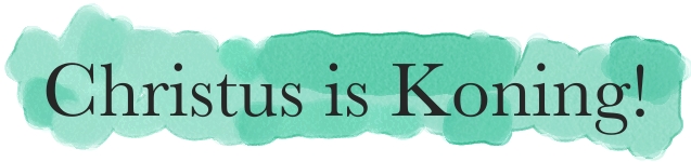 Christus is koning