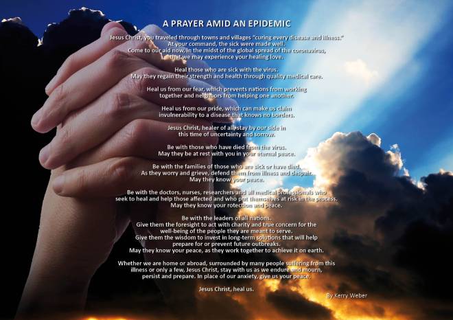 Corona Virus Prayer
